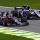 A Toro Rosso F1 car, which will suffer under Honda in 2018, and a Sauber F1 car, which barely missed that misery thanks to its new team boss. Photo credit: Clive Mason/Getty Images